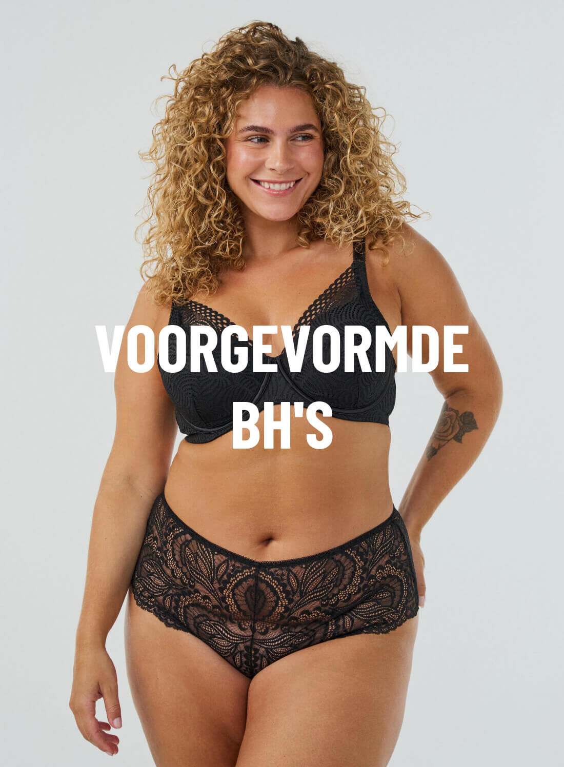 Voorgevormde BH's in grote maten voor dames - Maat 85E-115H - Zizzi