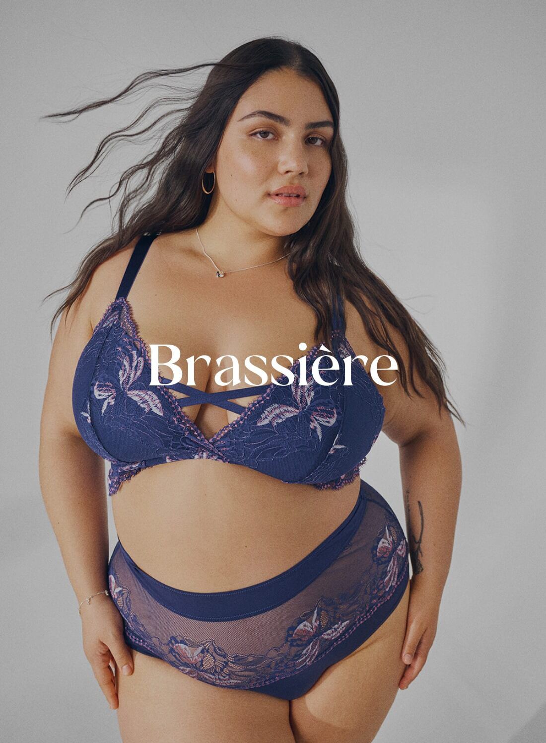 Brassi&egrave;re femmes grandes tailles - Taille 85E-115H - Zizzi