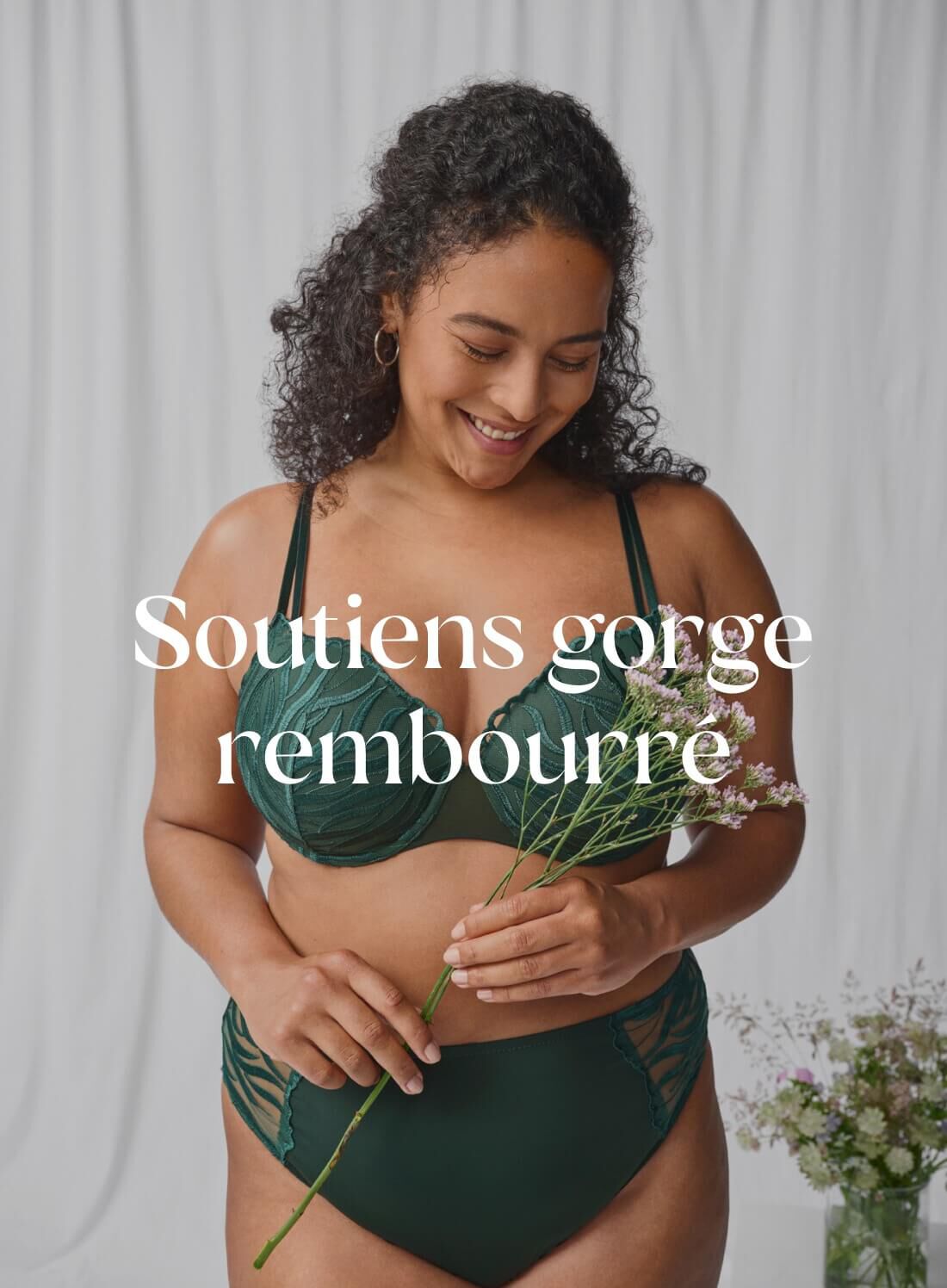 Soutiens gorge rembourr&eacute; femmes grandes tailles - Taille 85E-115H - Zizzi