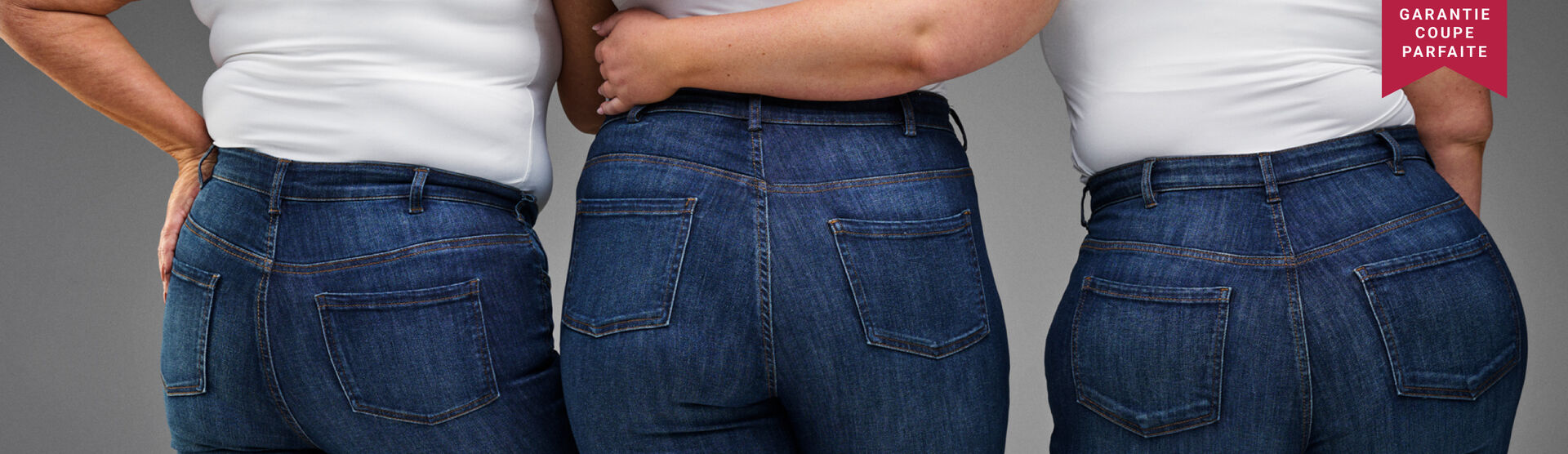 NO MORE COMPROMISES Discover jeans that fit your body